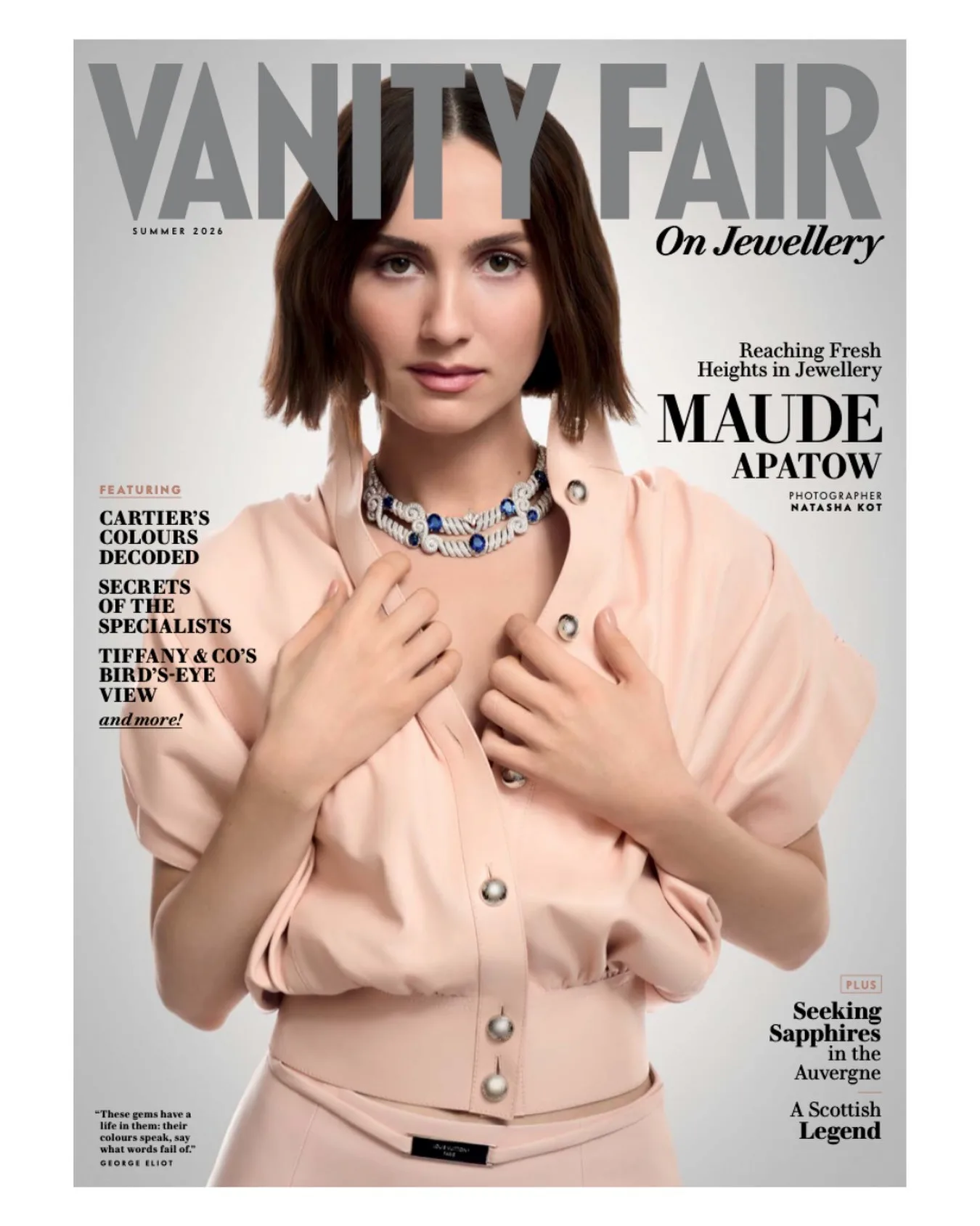 Vanity Fair On Jewellery / Maude Apatow