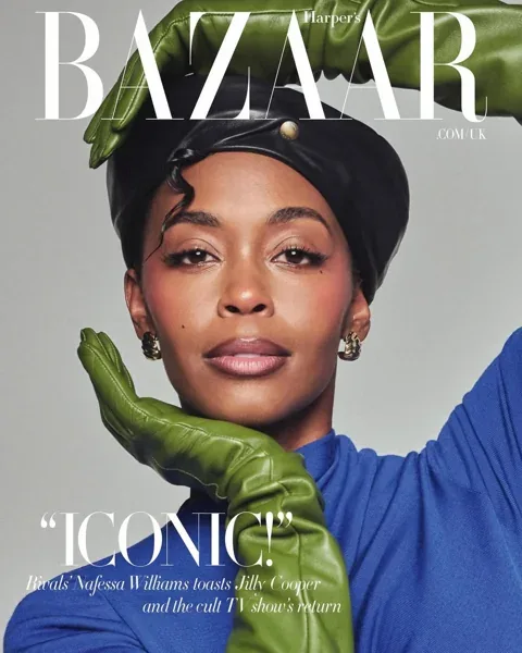 @nafessawilliams for @bazaaruk’s May digital cover