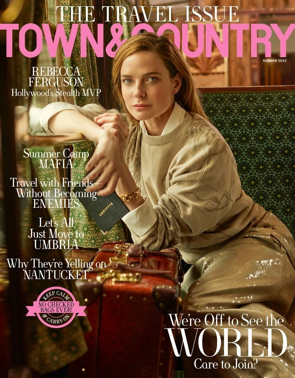 TOWN & COUNTRY / Rebecca Ferguson