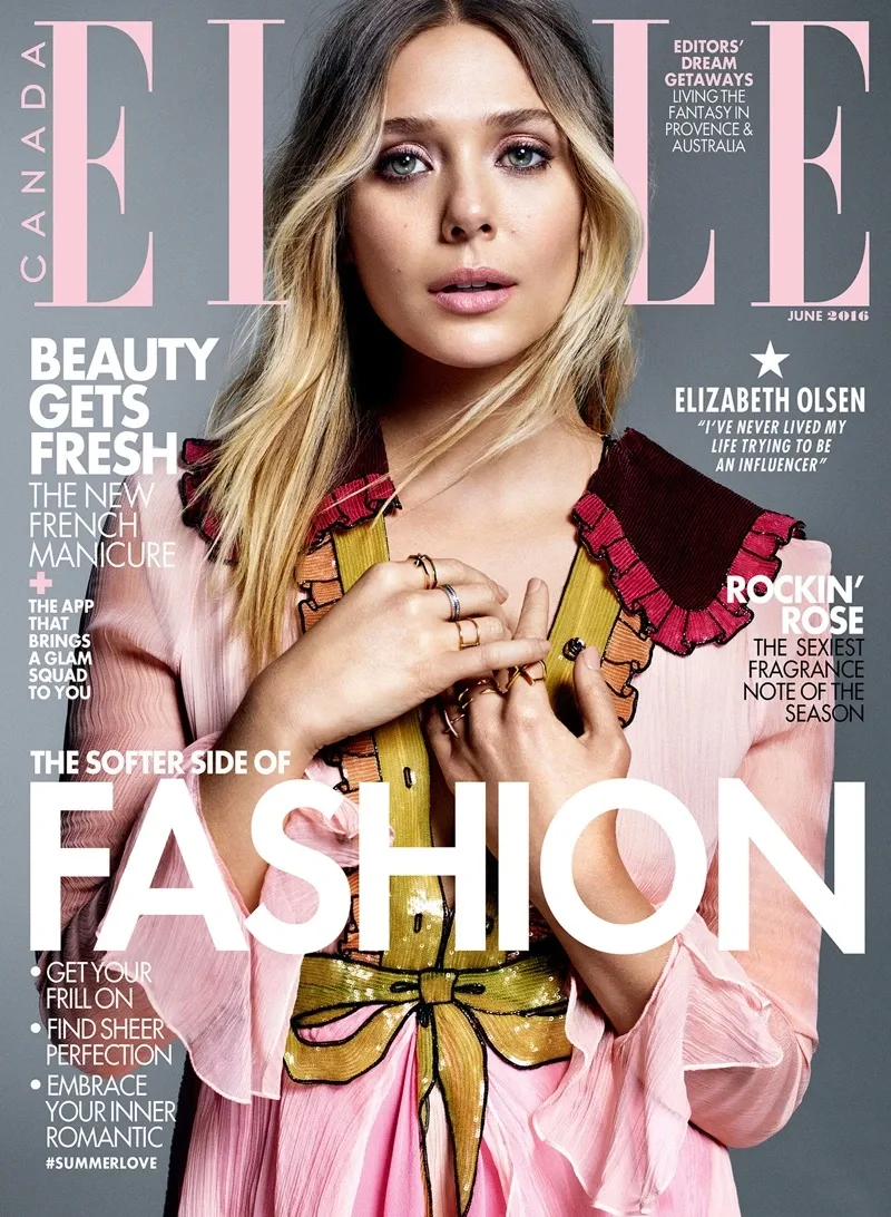 Elle Canada / Elizabeth Olsen